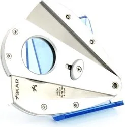 Xikar 1 Obcinacz z Podwójnym Ostrzem Xi1 Srebrny