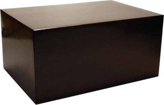 Humidor Bamboo Black Frosted 100