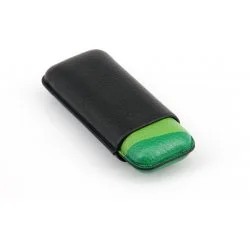 Etui na cygara Davidoff Escurio Duże, czarno-zielone