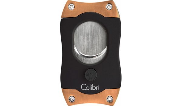 Colibri Monza Podwójna Gilotyna do Cygar Czarna/ Różowa