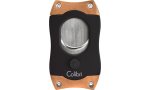 Colibri Monza Podwójna Gilotyna do Cygar Czarna/ Różowa