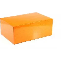 Humidor Gentili na 30 cygar, pomarańczowy