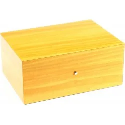 Humidor Gentili na 10 cygar, żółty