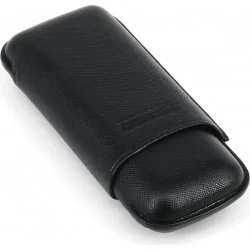 Etui na dwa cygara Martin Wess Double Robusto Dante, czarne