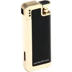 Przepychacz do fajki perfectSmoke ze zintegrowanym tłumikiem, złoto-czarny