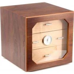 Humidor Chianti M Deluxe Szuflady z drewna orzechowego z drewnianym frontem