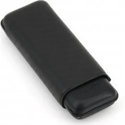 Skórzane etui na cygara Davidoff XL-2 Enjoy, czarne