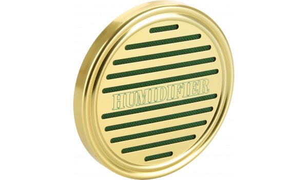 Nawilżacz Gąbkowy Okrągły/Złoty 