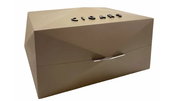 Gentili Humidor Prisma "Cygara" Brązowy