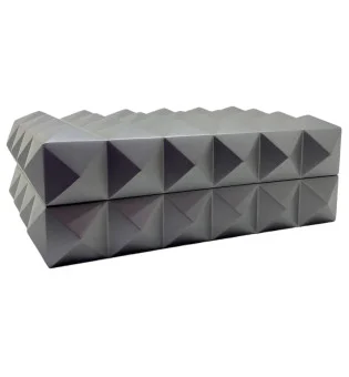 Humidor Colibri Quasar stalowy 40-45 cygar