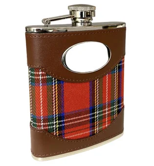 Kolba biodrowa Finley Tartan 180 ml