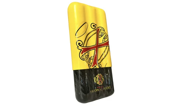 Fuente Opus X Society Carbon Fiber Case żółto-czarny