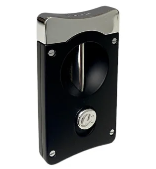 Obcinacz Caseti Cigar V-Cut czarny matowy