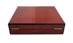 Rzeźbiony Humidor Podróżny - Daniel Marshall zdjęcie 4
