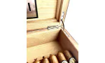 Humidor Bamboo Black Frosted Konvex 80 zdjęcie 7