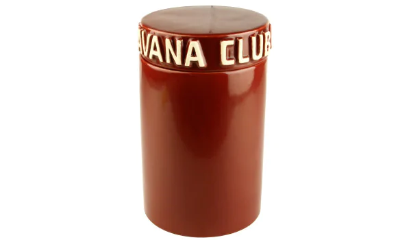 Słoik na cygara Havana Club Tinaja ciemnoczerwony