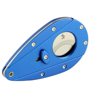 Xikar 1 Obcinacz z Podwójnym Ostrzem Xi1 Niebieski