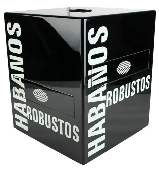 Humidor Habanos Robustos, czarny