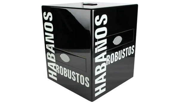 Humidor Habanos Robustos, czarny