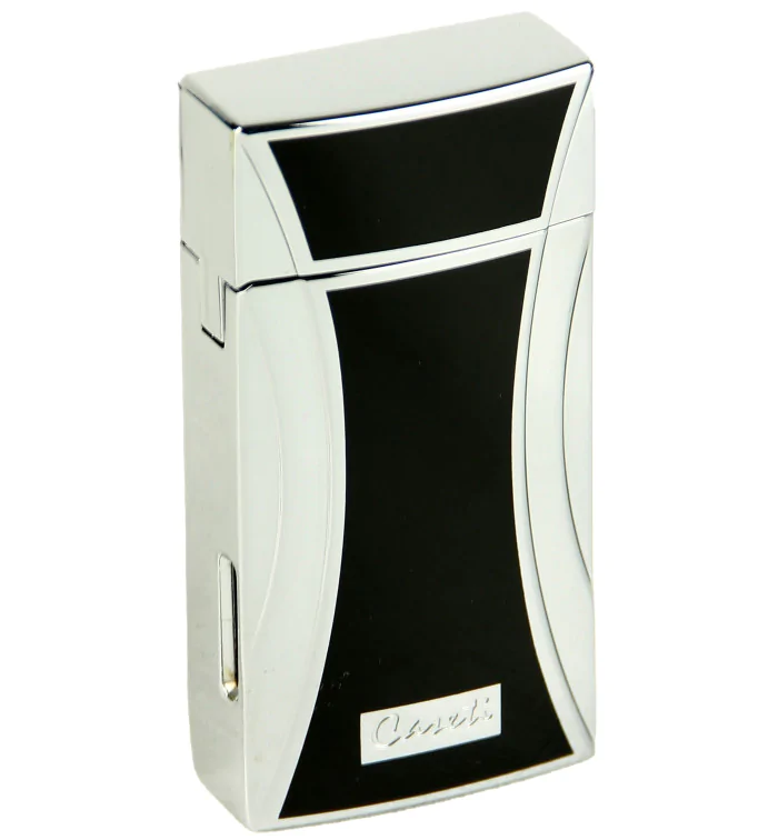 Zapalniczka Caseti Chamonix Jet Chrome Black zdjęcie 2