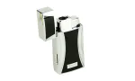 Zapalniczka Caseti Chamonix Jet Chrome Black zdjęcie 3