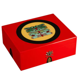 Humidor Totem Uzdrawiająca Żaba