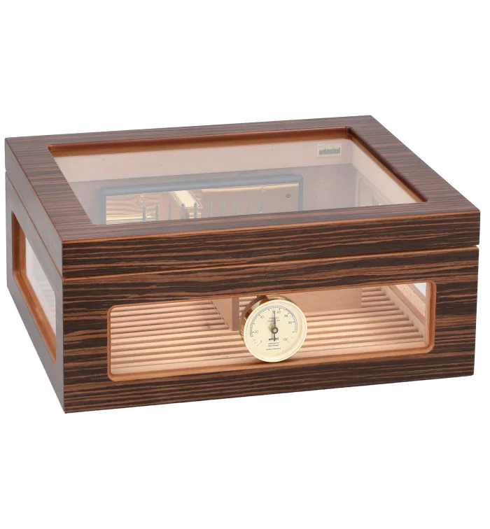 Adorini Treviso Deluxe Humidor ze Szklaną Pokrywą zdjęcie 9