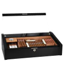 Adorini Vega Deluxe Humidor Ekspozycyjny Czarny