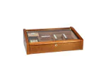Adorini Vega Deluxe Humidor ze Szklaną Pokrywą Mahoń zdjęcie 17