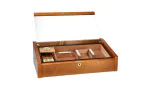 Adorini Vega Deluxe Humidor ze Szklaną Pokrywą Mahoń zdjęcie 18