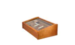 Adorini Vega Deluxe Humidor ze Szklaną Pokrywą Mahoń zdjęcie 19