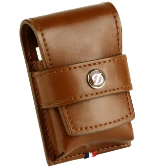 Brązowe etui na zapalniczkę S.T. Dupont Line 2 180124