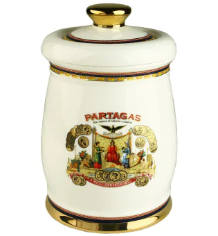 Porcelanowy słoik Partagas