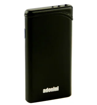 Adorini Slim Line Czarna Zapalniczka