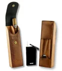 Zestaw z etui adorini Vintage i zapalniczką Slim Jet