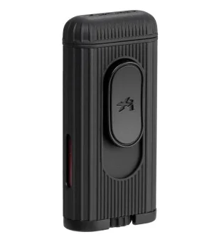 Czarna zapalniczka Xikar Hedron Jet