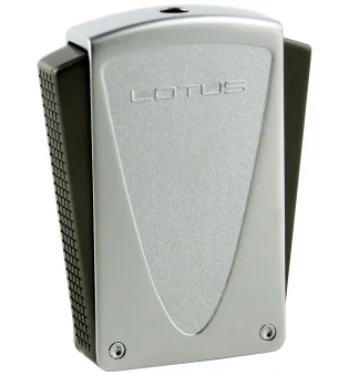Zapalniczka Lotus Jet 3810 w kolorze chromowany welur i ciemna satynowa stal