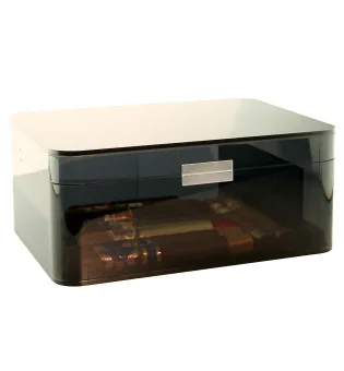 Przydymiony akrylowy humidor