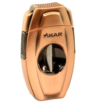 Brązowy obcinacz Xikar VX2 V-Cutter XI-157BZ