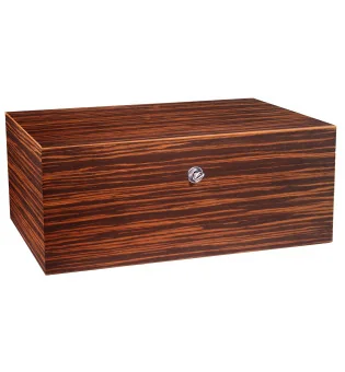 Brązowy humidor adorini Basic w rozmiarze L