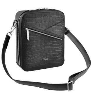 Czarna torebka crossbody S.T. Dupont Le Grand Atelier Cigar Black 141053
