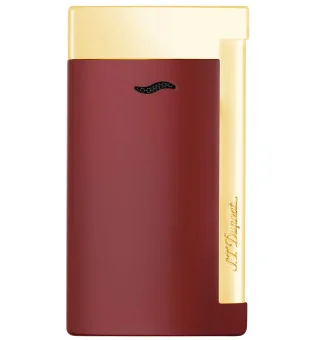 S.T. Dupont Slim 7 Zapalniczka Lotus Czerwone/Złote Wykończenie