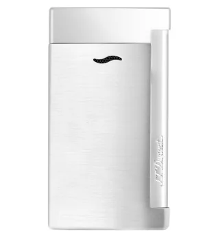 S.T. Dupont Slim 7 Zapalniczka Szczotkowany Chrom Szara