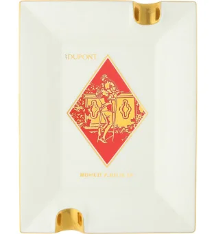 Duża biała popielniczka Romeo y Julieta S.T. Dupont 006450