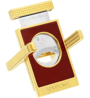 Czerwono-biała obcinarka do cygar ze stojakiem S.T. Dupont Romeo y Julieta 003550
