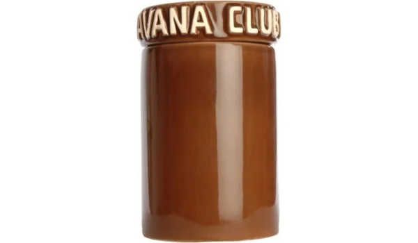 Brązowy słoik na cygara Havana Club