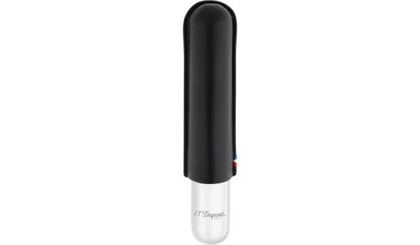 S.T. Dupont cygarniczka na 1 cygaro czarny/chrom 183160