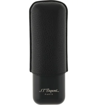 Etui na 2 cygara S.T. Dupont 183240,czarno-matowoszare