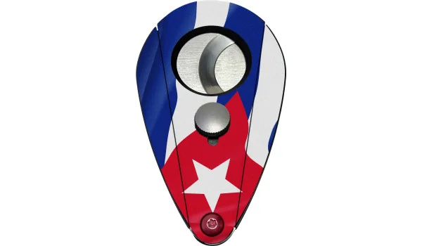 Obcinacz do cygar z flagą kubańską Xikar Xi2 XI-201TECU