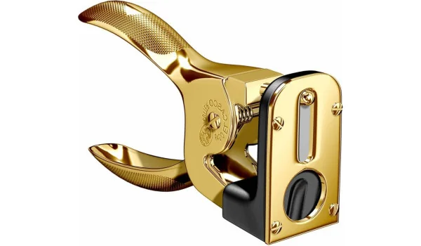 Złoty obcinacz do cygar El Casco 23K Gold Black M 765 LN